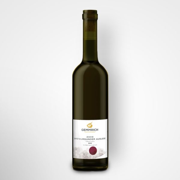 2009 Spätburgunder Auslese - trocken ··· / Barrique