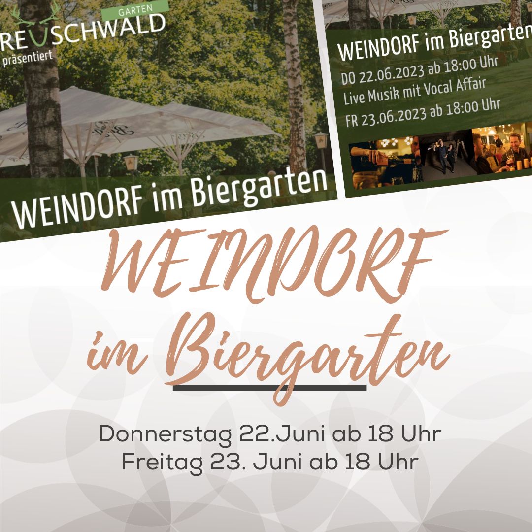 Weindorf im Biergarten | Weingut und Edelbrennerei Gemmrich