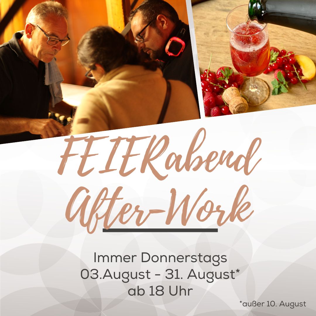 FEIERabend After-Work | Weingut und Edelbrennerei Gemmrich