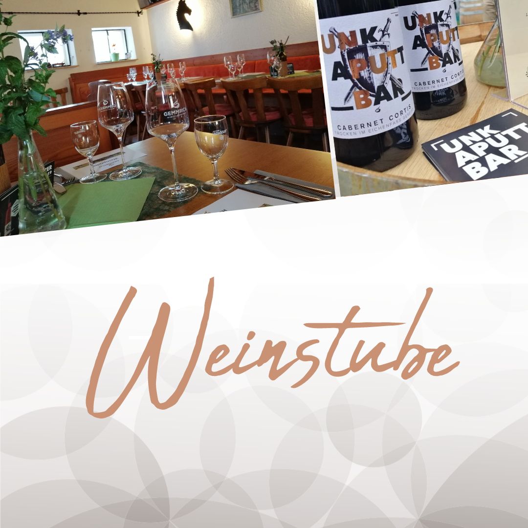 Weinstube geöffnet